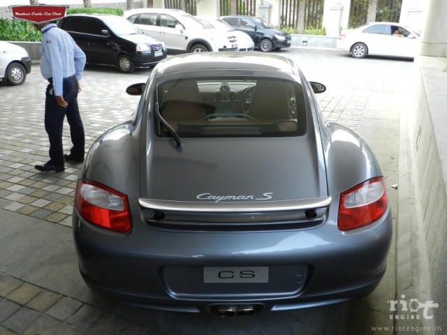 Porsche Cayman S Madras Exotic Car Club Launch 07