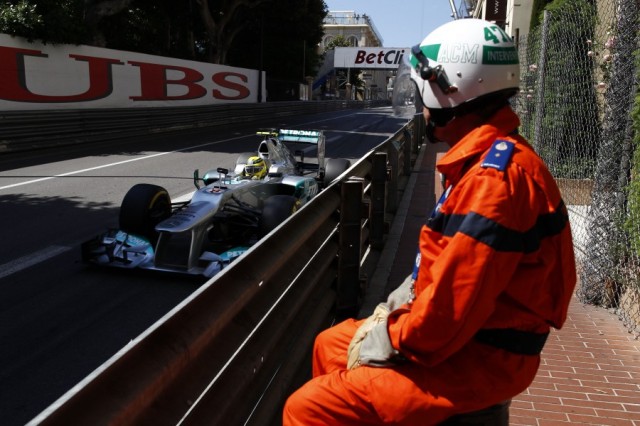 Nico Rosberg Mercedes AMG Petronas 2012 Formula 1 Qualifying Monaco Grand Prix 01