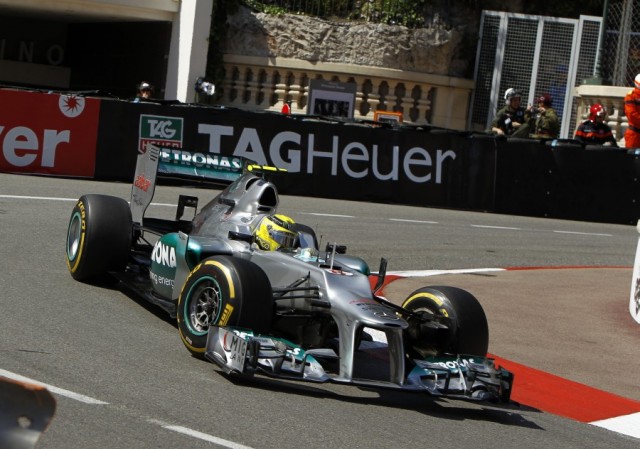 Nico Rosberg Mercedes AMG Petronas 2012 Formula 1 Qualifying Monaco Grand Prix 02
