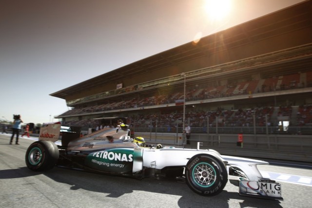 Nico Rosberg Mercedes AMG Petronas Formula 1 2012 Spanish Grand Prix Qualifying 02
