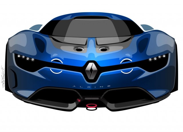 Renault Alpine A110 50 Design Sketch 03