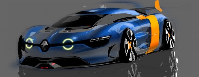 Renault Alpine A110 50 Design Sketch 05