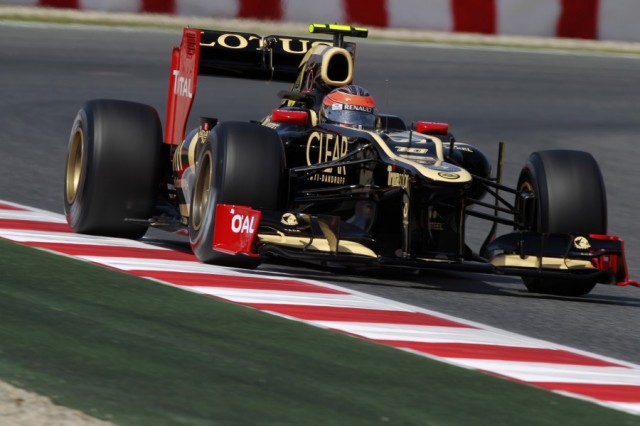 Romain Grosjean Formula 1 2012 Spanish Grand Prix Qualifying 02
