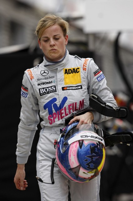 Susie Wolff, TV Spielfilm Mercedes AMG C-Coupé, 2012 DTM round 2 at Lausitzring