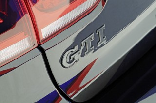 Volkswagen Golf GTI Black Dynamic  Handmade GTI lettering on the boot lid