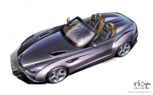 BMW Zagato Roadster Design Sketches