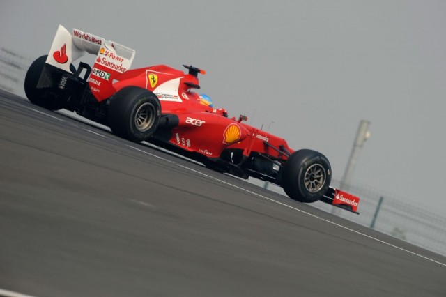 Fernando Alonso, Scuderia Ferrari : 2012 Formula 1 Indian GP Practice 01
