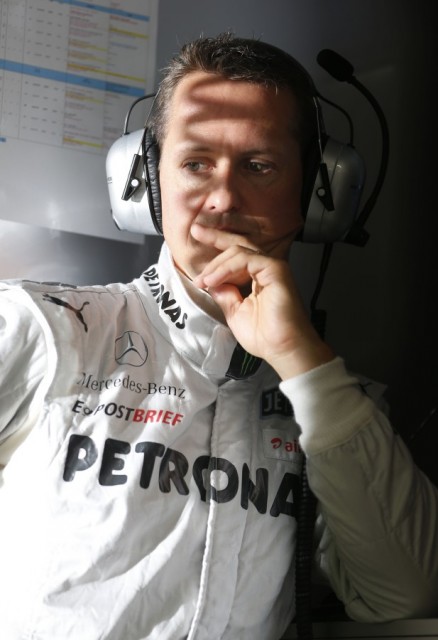 Mercedes AMG Petronas Michael Schumacher : 2012 Indian Formula 1 GP 