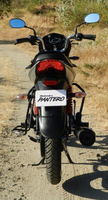 Mahindra 2 Wheelers Pantero : Rear