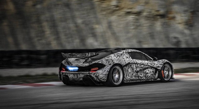 McLaren P1 Production Testing 01