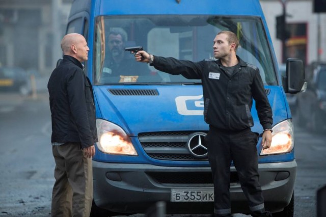 Mercedes-Benz Sprinter in 'A Good Day To Die Hard ' shot at  Moscow 02