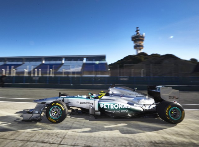 Mercedes AMG Petronas F1 W04 Unveiled Jerez 03