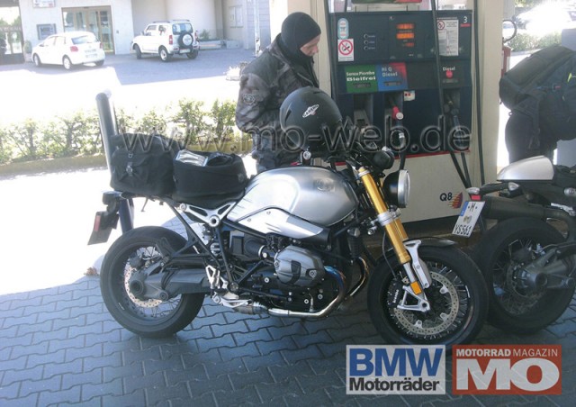 BMW NineT Spyshots