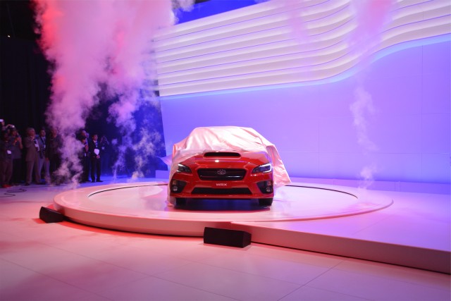 Subaru WRX unveiled at the LA Motor Show 2013