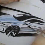 Mercedes Benz Concept A Class Design Sketch