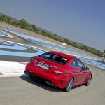 Mercedes-Benz C 63 AMG Coupé Black Series at the Track: Rear