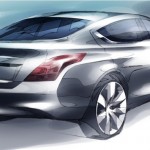 Nissan Global Sedan Sunny/Versa Indian Launch Design Sketches