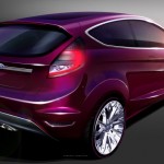 Ford Verve Design Sketch Rear 3/4