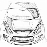 Ford Verve Design Sketch Top