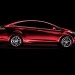 Ford Verve Sedan Side View