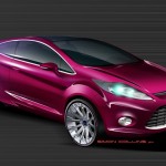 Ford Verve Design Sketch Front End