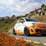 2011 IRC Rallye Sanremo : Defillipi Damiano in the FIAT Abarth 500 R3T