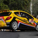 IRC Rallye Sanremo : Thierry Neuville in the Peugeot 207 S2000