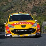 IRC Rallye Sanremo : Thierry Neuville in the Peugeot 207 S2000