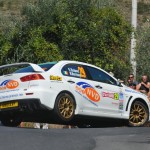 IRC Rallye Sanremo : Ralliart Lancer Evo X
