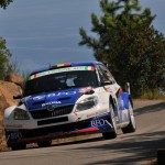 2011 IRC Rallye Sanremo : Loix Freddy in the Skoda Fabia S2000