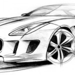 Jaguar C-X16 Design Sketches 01