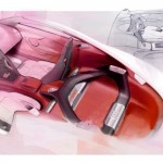 Jaguar C-X16 Design Sketch Interior