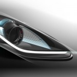 Jaguar C-X16 Design Sketches Headlamp