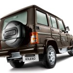 Mahindra launches the 'New Bolero SUV' : Rear