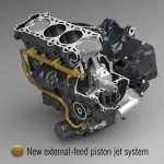2012 Kawasaki Ninja ZX-14R : Piston jet system Lubrication