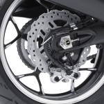 2012 Kawasaki Ninja ZX-14R : Single 250mm petal disc with twin-piston caliper