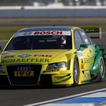 2011 DTM Champion Martin Tomczyk in his Schaeffler Audi A4 DTM