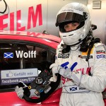 Susie Wolff after Qualifying 17th at the final round of the 2011 DTM at Hockenheim