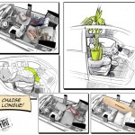 Fiat Nuova Panda : Modular Interior Space offers various configurations