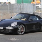 2012 Porsche 911 Cabriolet spy shot