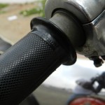 1954 BSA C11G : Authentic Grips