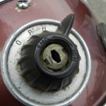 1954 BSA C11G : Ignition cum Lighting Switch