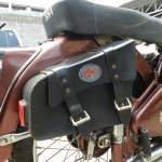 Muthukumar's 1954 BSA C11G at B&QRest Garage, Coimbatore