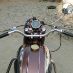 1954 BSA C11G : Rider's View
