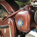 1954 BSA C11G Oil Tank