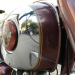 Muthukumar's 1954 BSA C11G at B&QRest Garage, Coimbatore