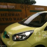 Kia Picanto testing in Chennai