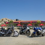 Yamaha V-Max, '04 Kawasaki ZX-12R and the '01 Yamaha R1 at Kolar CCD