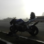 '01 Yamaha R1 : Winter Morning