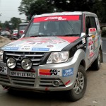 Tata Sumo Grande driven by Mr. Aditya Anthony and Mr. Mohammed Musthafa : Winner of Eastern Mountain Safari 2011